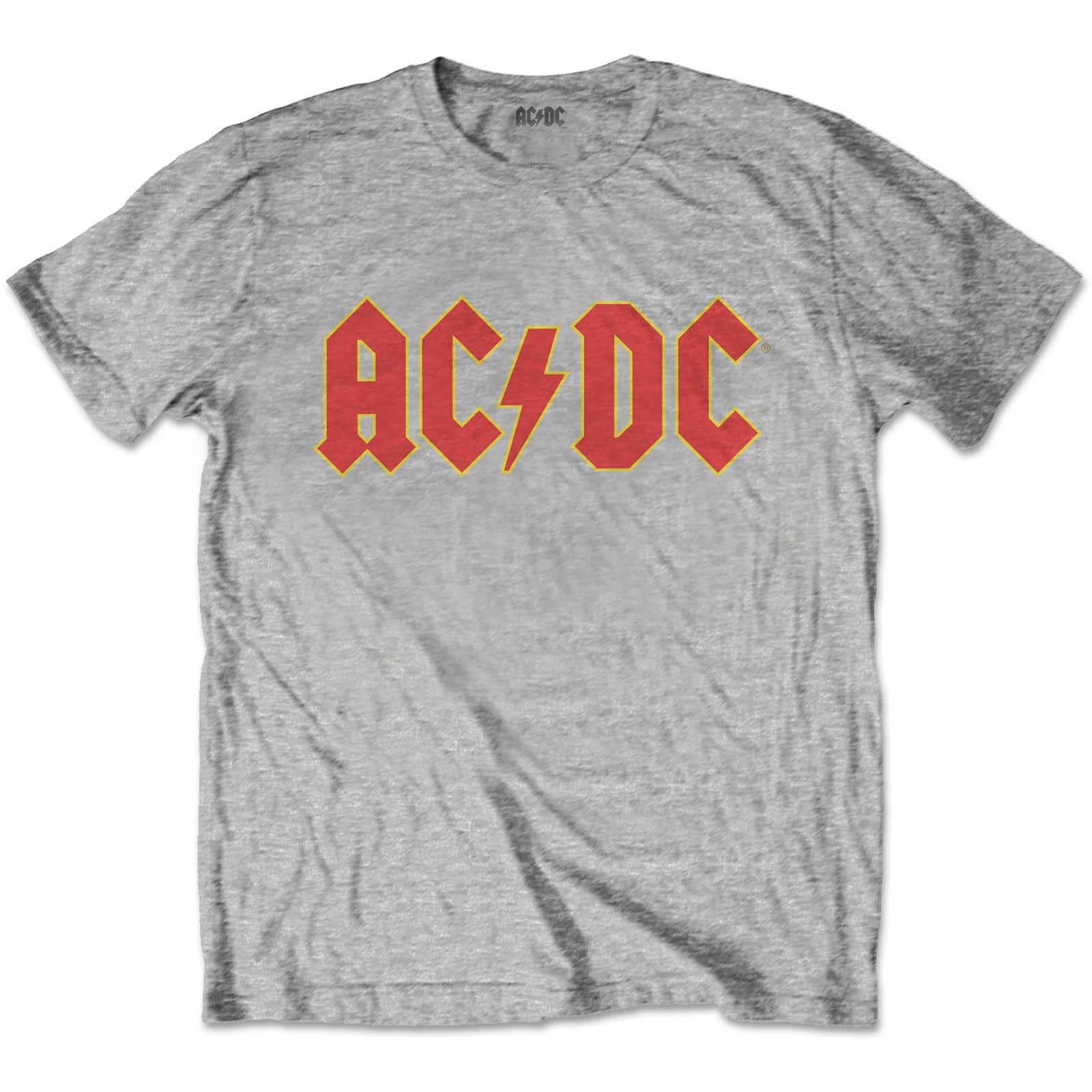 Image of Kids AC/DC T-Shirt - Logo - Heather Grey Rock Off